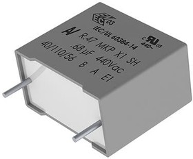 R474I247050A2K V057, Safety Capacitors 440VAC 0.047uF 10% LS=15MM AEC-Q200