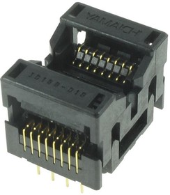 IC189-0162-019, IC & Component Sockets 16 PIN SOP, 1.27 MM PITCH
