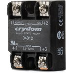 D4D12, Sensata Crydom 1-DCL Series Solid State Relay, 12 A Load, Surface Mount ...