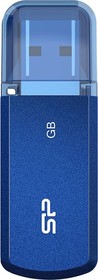 Фото 1/3 SP032GBUF3202V1B, Флеш накопитель 32Gb Silicon Power Helios 202, USB 3.2, Голубой