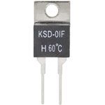 KSD-01F/JUC-31F 60*C 2.5A, Термостат KSD-01F/JUC-31F, 60 °С, 2.5 A