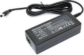 Блок питания (сетевой адаптер) OEM для монитора и телевизора LCD 12V 5A 60W 5.5x2.1 мм черный, без сетевого кабеля