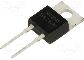 10TQ040, Diode: Schottky rectifying; THT; 40V; 10A; TO220AB; tube; Ir: 2mA