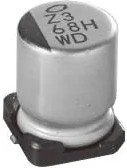 UWD1E220MCL1GS, Aluminum Electrolytic Capacitors - SMD 25volts 22uF AEC-Q200
