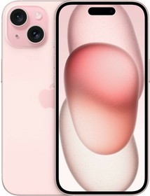 Фото 1/4 Смартфон Apple iPhone 15 128Gb, A3090, розовый