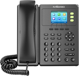 Фото 1/4 Телефон IP Flyingvoice FIP-11С черный