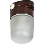 TERMA Светильник термостойкий для бани и сауны НПБ 450-2 IP54 60Вт коричневый ...