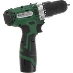 Cordless drill-screwdriver Nammeg ACD12/2CS, Rechargeable, 12V, 2 batteries, Case