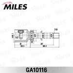 GA10116, ШРУС CHEVROLET CRUZE ВНУТРЕННИЙ ПРАВЫЙ MILES