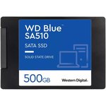 SSD накопитель WD BLUE SA510 2,5 500Gb (WDS500G3B0A)