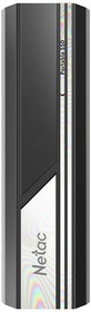 Фото 1/10 Накопитель SSD Netac USB-C 500GB NT01ZX10-500G-32BK ZX10 1.8" черный