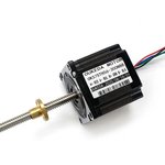 Двигатель шаговый NEMA 23 OK57STH56-2804A-300ST82 1.8° 2.8A с акуатором