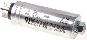 Фото 1/2 Motor film capacitor, 15 µF, ±5 %, 450 V (AC), PP, B32332I6156J080
