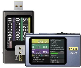 FNIRSI FNB58 Bluetooth, USB-тестер – купить оптом и в розницу