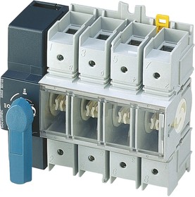 22004012, 4P Pole DIN Rail Switch Disconnector - 125A Maximum Current, 55kW Power Rating
