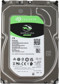 Фото 1/7 Жесткий диск Seagate SATA-III 2Tb ST2000DM008 Desktop Barracuda (7200rpm) 256Mb 3.5"