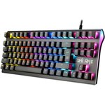45375, Defender Механическая клавиатура Dark Arts GK-375 RU, Rainbow, 87 клавиш.