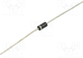 10DQ06TA, Diode: Schottky rectifying; THT; 60V; 1A; DO41; tape; Ufmax: 700mV