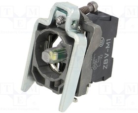 Фото 1/2 ZB4BVM1, Industrial Panel Mount Indicators / Switch Indicators 230-240V WHT PRTCTD LED W/MNT COLLAR