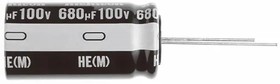 UHE1E681MHD6, Aluminum Electrolytic Capacitors - Radial Leaded 25volts 680uF 105c 12.5x15 5LS