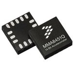 MMA8451QR1, ACCELEROMETER, 3-AXIS, 8G, 14BIT, 16QFN