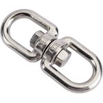 Вертлюг кольцо-кольцо D8 мм нержав. сталь 1 шт G1 4408