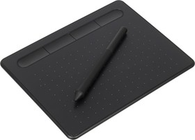Фото 1/10 Графический планшет Wacom Intuos S CTL-4100K-N A6, черный