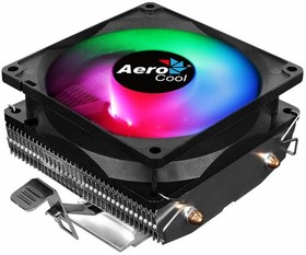 Фото 1/5 Кулер Aerocool AIR FROST 2 FRGB 3P для AM4/1151/1200 3-pin 110W LED