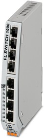 1085165, Unmanaged Ethernet Switches FL SWITCH 1008NT