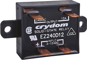 EZE480D18, Sensata Crydom EZ Series Solid State Relay, 18 A Load, Panel Mount, 280 V rms Load, 32 V dc Control