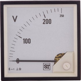 EQ94-V67X2N1CAW0ST, Sigma Series Analogue Voltmeter AC, 92 x 92 mm