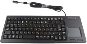 Фото 1/4 G84-5500LUMGB-2, Wired USB Compact Touchpad Keyboard, QWERTY (UK), Black