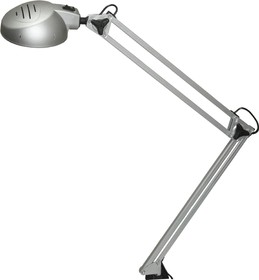 Вега С-16 (серебро), Светильник настольный светодиодный на струбцине