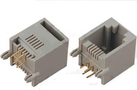 DS1133-S60BPX, RJ12 RJReceptacle 1 Plugin Ethernet Connectors/Modular Connectors (RJ45 RJ11)