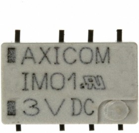 Фото 1/3 1462037-1, Signal Relay - 3 VDC - DPDT - 2 A - IM Series - SMD - Non Latching.