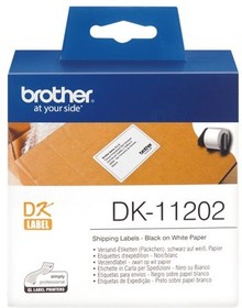 Фото 1/9 Картридж ленточный Brother DK11202 для Brother QL-570