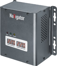 Фото 1/3 Стабилизатор напряжения Navigator 61 775 NVR-RW1-1000