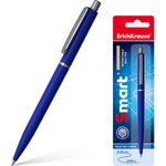 Ручка шариковая автоматическая Smart, синий , 45387