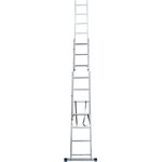 Универсальная трехсекционная лестница 7 ступеней AL307