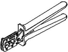 Фото 1/2 63811-2400, Crimpers / Crimping Tools CRIMP TOOL
