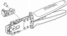 63828-2075, Crimpers / Crimping Tools LOCATOR CTX50