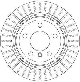 Фото 1/8 DF6513S, Диск торм.зад.BMW 3 (F30,F80) 12-18 300x20