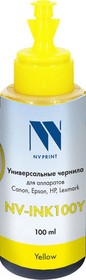 NV-INK100Y, Чернила NV Print INK100 Yellow