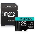 Micro SecureDigital 128GB A-Data [AUSDX128GUI3V30SA2-RA1] Premier Pro + adapter ...