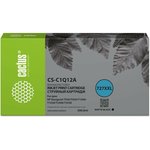 Картридж струйный Cactus CS-C1Q12A №727 черный (300мл) для HP Designjet ...