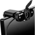 SV-021047, SVEN Веб-камера IC-915 (1 МП, 30 к/с, HD ready, мик. 3,5мм, блист)