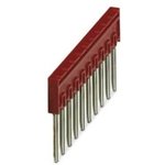 3033710, Plug-in bridge - pitch: 5.2 mm - number of positions: 10 - color: red