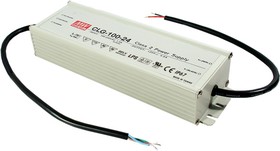 Фото 1/2 CLG-100-24, AC/DC LED, 24В,4А,96Вт,IP67 блок питания для светодиодного освещения