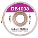 DB1003 Лента для удаления припоя Electrolube, 1.5мм х 3.0м