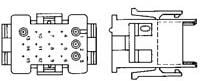 1-640514-0, Pin & Socket Connectors 20CKT MATRIX CAP